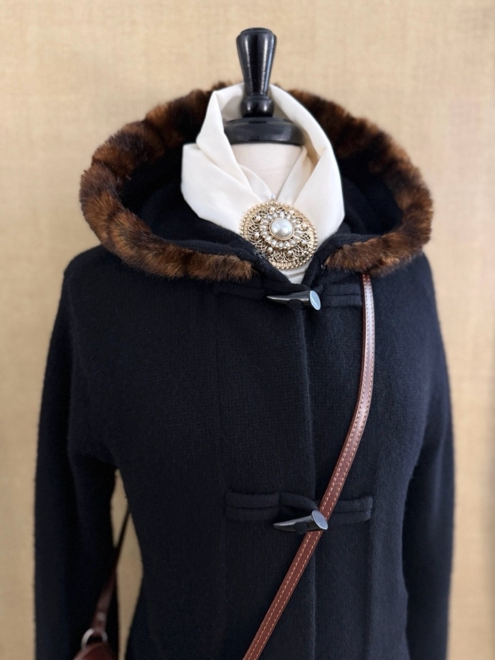 Ralph Lauren Wool Cashmere Long Cardigan Toggle Button Quiet Luxury Preppy Polo - Picture 14 of 14